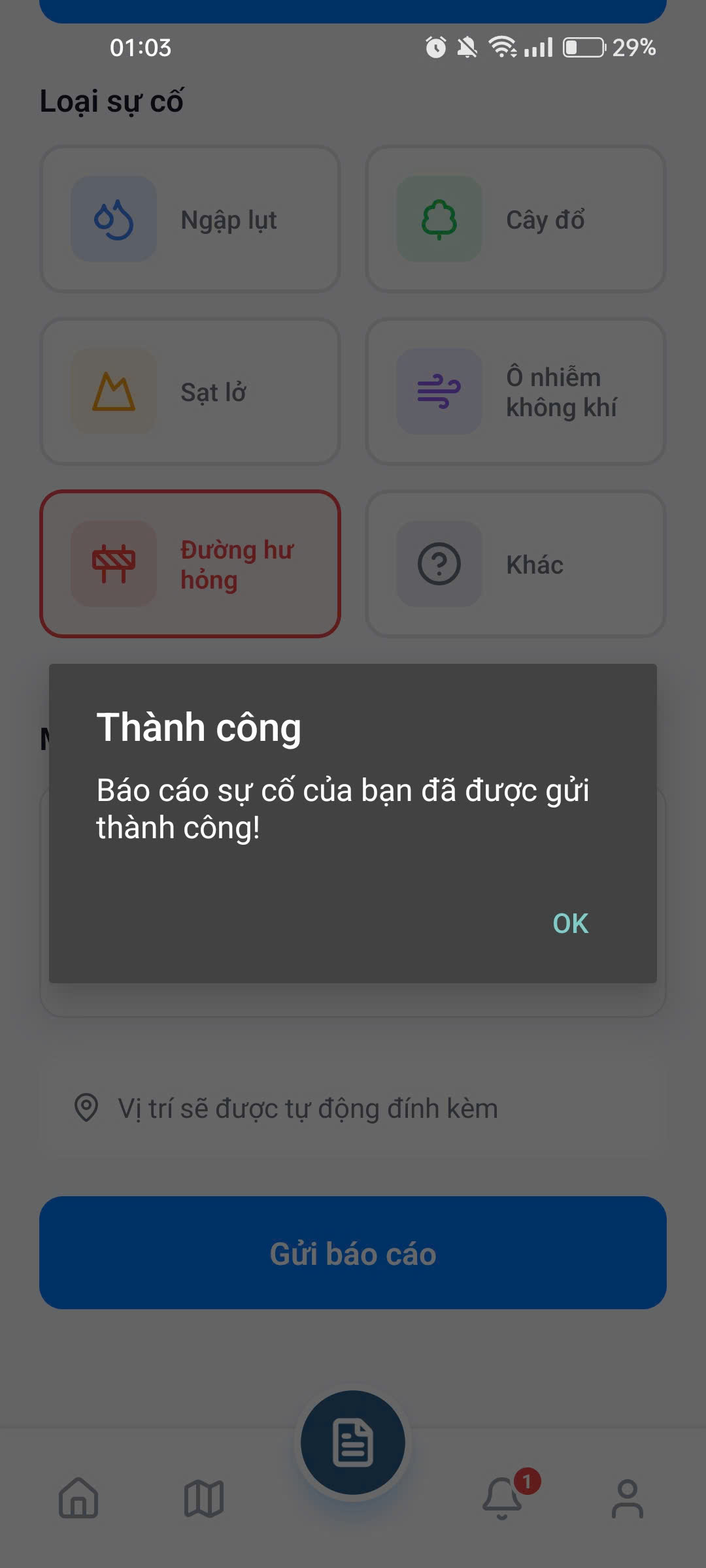 Báo cáo sự cố 2